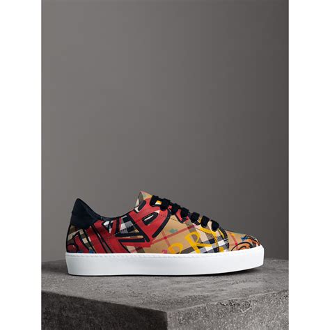 burberry graffiti shoes for women